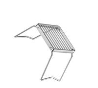 omiinitio Support de barbecue multifonction en acier inoxydable pour l'extérieur Barbecue de pique-nique portable Convient pour les réunions de famille Four d'extérieur portable