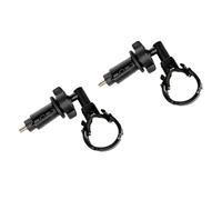 omiinitio Supports de phare de vélo de route rotatifs à 360 degrés Support de lampe de guidon de vélo Support de phare réglable pour guidon de vélo Lampe de poche