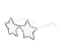 omiinitio Tons de stars élégants pour filles et garçons Accessoires photo Voyage Hip Hop Star Lunettes en plastique étoile Eyewear Tenue de fête