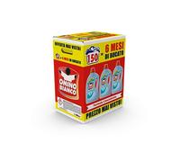 Omino Bianco - Lessive Machine à laver liquide, 150 lavages, respecte les couleurs et les tissus, parfum frais avec essence de mousse blanche, 2000 ml x 3 paquets