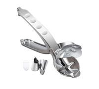 OMJMYY Pince à Chataigne 304 Inoxydable Coupe Chataigne Casse Chataigne Multifonctionnels Châtaigne Clip Ouvre Chataigne pour Les Noisettes/Noix/Amandes ou Autres Noix(Argent)