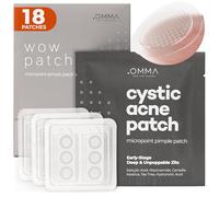OMMA Patch coréen Microdart contre l'acné, traitement efficace de l'acné kystique pendant la nuit, patchs microdot pour le visage pour les citations initiales troublantes avec acide salicylique et