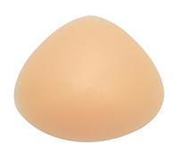 OMMITO - Prothèse de sein en silicone en forme de triangle pour mastectomie, coussinet de soutien-gorge, accessoire pour travestis et transgenres, 1 pièce, beige, 500g/pièce