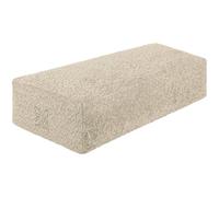 OMNANA® CUSHY™ Coussin de yoga rectangulaire 65x30x15cm - Coussin de yoga avec rembourrage en épeautre - Coussin rectangulaire, housse bouclette, lavable - Made in Germany - Convient pour le Yin Yoga