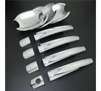 OMNHGD Garniture De Poignée Porte Latérale Cuvette Porte Pour Peugeot 207 CC 2006-2014(Complete Set)