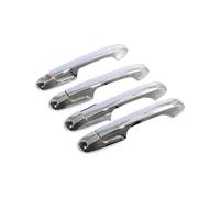OMNHGD Garniture Poignée Porte Voiture Accessoires Protection Décoration Pour Accord 2003-2007(Argent)