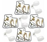 OMNHGD Kit De Réparation De Carburateur Moto Kit Reconstruction De Joint Carburateur 4 Ensembles pour CBR1000F 1987 1988 1989 1990 1991 CBR 1000 F