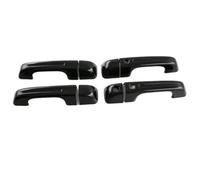 OMNHGD Moulure Protection Poignée Extérieure Voiture Accessoire Protection Pour Dodge Pour Ram 1500 2019-2024(Gloss Black Smart)