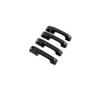 OMNHGD Moulure Protection Poignée Extérieure Voiture Accessoire Protection Pour Dodge Pour Ram 1500 2019-2024(Carbon Fiber Normal)