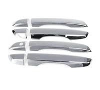 OMNHGD Moulure Protection Poignée Voiture Intelligente LHD Accessoires Pour Civic 10e Génération 2016-2021(Argent)
