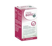 OMNi-BiOTiC 6 | Probiotique | Équilibre intestinal au quotidien | 6 souches bactériennes | 4 milliards d’UFC par portion | 30 portions | Flacon en verre | En poudre