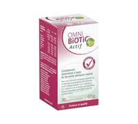 OMNi BiOTiC Actif | 30 doses (60g) | 11 souches bactériennes | 10 milliards d’UFC par dose journalière | En poudre | Végétalien | Pour une utilisation quotidienne