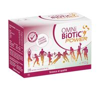 OMNi BiOTiC Power | 28 doses | 6 souches bactériennes | 10 milliards d’UFC par dose journalière | En poudre | Végétalien | Pour une utilisation quotidienne|Avec des bactéries pour la flore intestinale