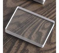 Omni Deck Carte en Verre Avec Reliure Glacée - Tours de Magie, Illusion de Gros Plan, Accessoires Gimmick pour Effacer le Bloc Magique