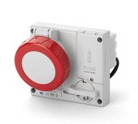 OMNIA 3P+N 16A 6H IP67 Scame 406.1687 prise de courant encastrée