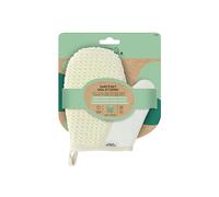 OMNIA BOTANICA - Gant 2 en 1 sisal et coton - Masse et exfolie le corps en profondeur - Peau tonifiée - Gant de massage pour le corps - Gant de bain - Spa - Exfoliation intense