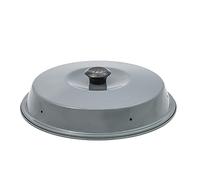 Omnia Couvercle pour Four OMNIA en Aluminium, Forme Ronde, Poids 223 g, Style Compacte, Charbon de bois