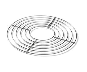 Omnia Grille du Dessus pour Four Nomade en Acier Inoxydable, Modèle 1107, Cuisson de Deux Plats Simultanément, Compatible Four Omnia, Inoxydable, One Size