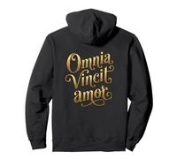 Omnia Vincit Amor Latin Love conquiert Tout Sweat à Capuche