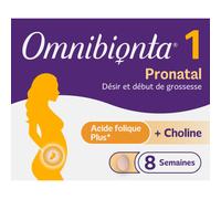 Omnibionta 1 Acide Folique Pronatal Désir Et Début De Grossesse Boîte 8 Semaines 56 Comprimés