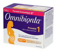 Omnibionta 1 Pronatal Désir Et Début De Grossesse Boîte 12 Semaines 84 Comprimés