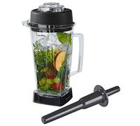 Omniblend Récipient de rechange (2 l) pour vitamix tnc 5200 - Couteau à découper, pilon et couvercle inclus