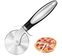 Omnikryp Roulette à Pizza, Premium Inoxydable Coupante Coupe Pizza, Hochwertige Coupant Couteau de Pizzas, Usage Professionnel ou Domestique, Poignée Ergonomique Antidérapante, Facile à Nettoyer