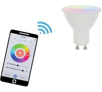 Omnilux 88000015 LED CEE F (A - G) GU10 4 W de blanc chaud à blanc froid (Ø x L) 50 mm x 55 mm 1 pc(s)