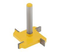 Omninmo CNC Dochboard Dofacing Router Bit, 1/4 "Bit de planage en bois de tige, Diamètre de coupe Router en bois
