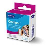 Omnipor: Ruban adhésif non tissé hypoallergénique pour peaux sensibles - 2,5 x 5 m - Blanc