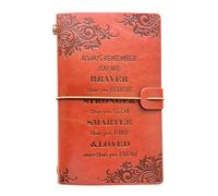 OMNIQI Cadeaux inspirants pour adolescents, enfants, amis, 12e, 16e, 18e, 21e anniversaire pour fille, fils, journal en cuir, cadeau d'anniversaire, de Noël, de remise de diplôme pour sœur, frère,