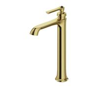 Omnires AM5213BSB Armance Robinet pour lavabo Haut, 32 cm, Brushed Brass