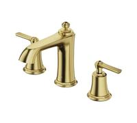 Omnires AM5214BSB Armance Robinet de lavabo 3 Trous, Brushed Brass