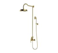 Omnires AM5244BSB Armance Système de Douche en saillie, Brass