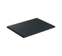 Omnires Aquarock receveur de douche rectangulaire + cache 100x90 cm noir AQUAROCK90-100BLV
