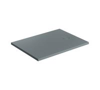 Omnires Aquarock receveur de douche rectangulaire + cache 120x90 cm gris AQUAROCK90-120AG