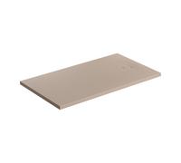 Omnires Aquarock receveur de douche rectangulaire + cache 140x80 cm beige AQUAROCK80-140DB