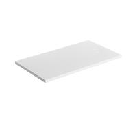 Omnires Aquarock receveur de douche rectangulaire + cache 140x80 cm blanc AQUAROCK80-140BM