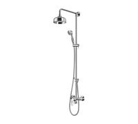 Omnires Art Deco ensemble de douche mural oui chrome AD5144CR