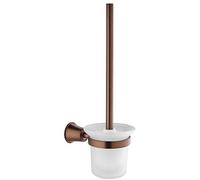 Omnires Art LIne brosse wc à visser verre-cuivre AL53620ORB