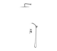 Omnires Baretti ensemble de douche encastré oui chrome SYSBA10XCR