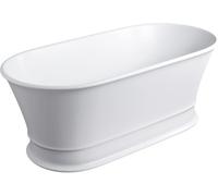 Omnires Classica M+ baignoire autoportante 160x79 cm ovale blanc CLASSICAWWBM