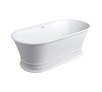 Omnires Classica M+ baignoire autoportante 170x84 cm ovale blanc CLASSICA170WWZPBM