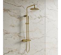 OMNIRES CONTOUR Colonne de douche avec mitigeur thermostatique, CT8044GLB,