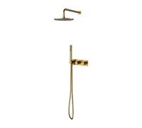 Omnires Contour ensemble de douche encastré oui doré SYSCT10GLB