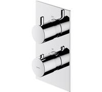 Omnires Contour mitigeur bain-douche encastrée avec thermostat chrome Y1236/KROCR