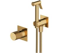 Omnires Contour mitigeur de bidet encastrée doré SYSCTBI1GLB