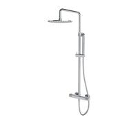 Omnires CT8044CR Contour Système de Douche thermostatique en saillie, Chrome