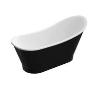 Omnires M+ baignoire autoportante 160x73 cm ovale blanc VENEZIA159BCP