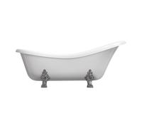 Omnires M+ baignoire autoportante 175x82 cm ovale blanc ATENA174BP